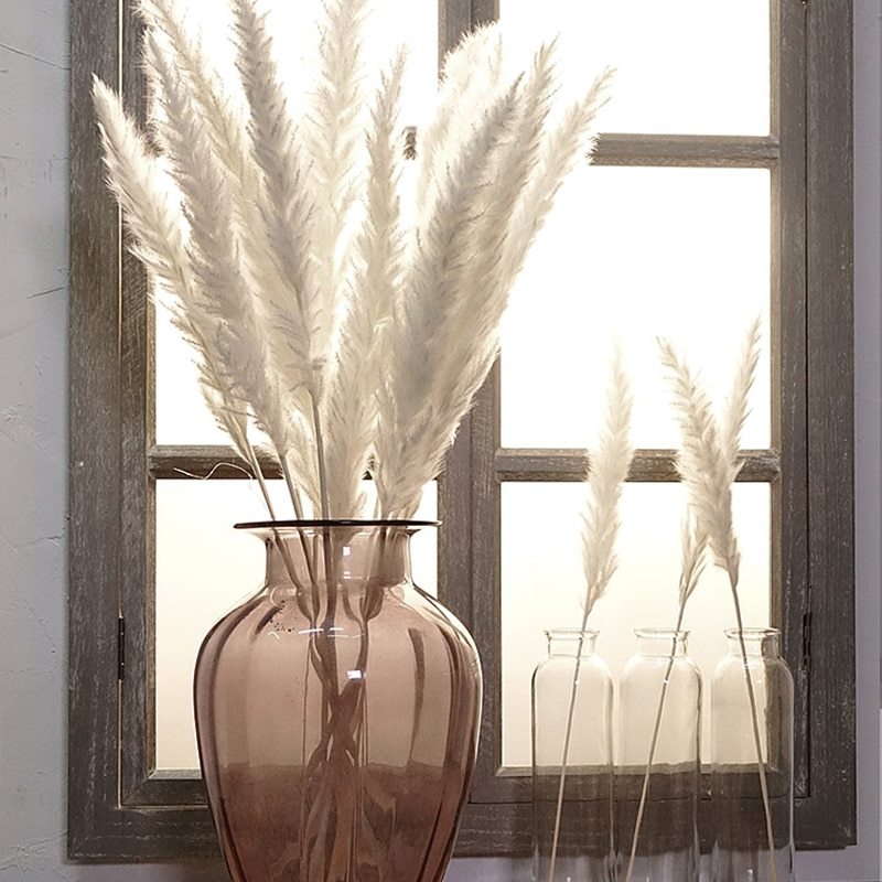 Nature's Elegance: Dried Reed Flower Home Decor