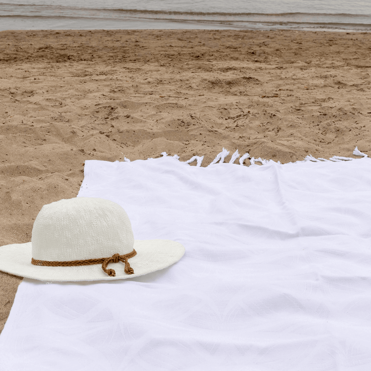 Softest Turkish Towel Single Set: White | Quick-Dry Hand & Body