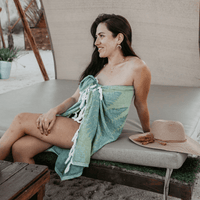 Softest Turkish Towel Single Set: Green | Quick-Dry Hand & Body