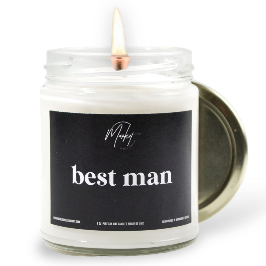 BEST MAN - SOY CANDLE