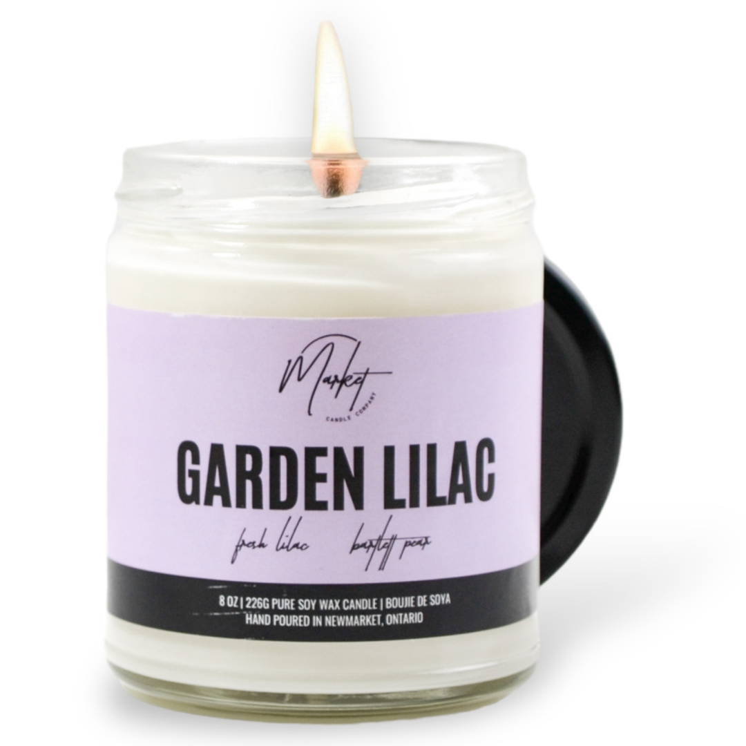 GARDEN LILAC SOY CANDLE