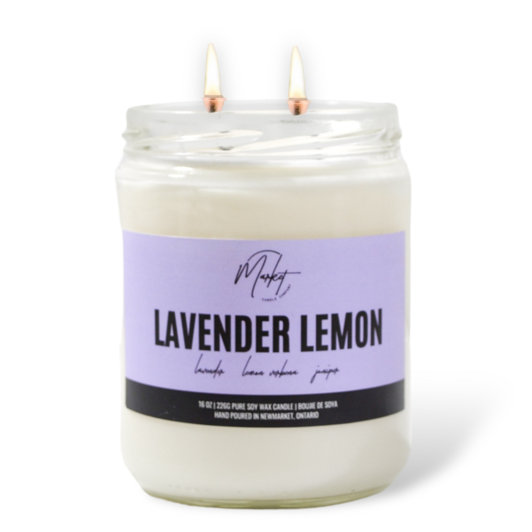 LAVENDER LEMON SOY CANDLE