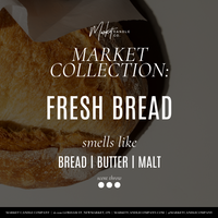 FRESH BREAD SOY WAX CANDLE