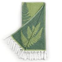 Softest Turkish Towel Single Set: Green | Quick-Dry Hand & Body