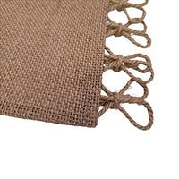 Charlo's Set of 4 Sustainable Rectangular Braided Jute Placemats 18" x12"-3