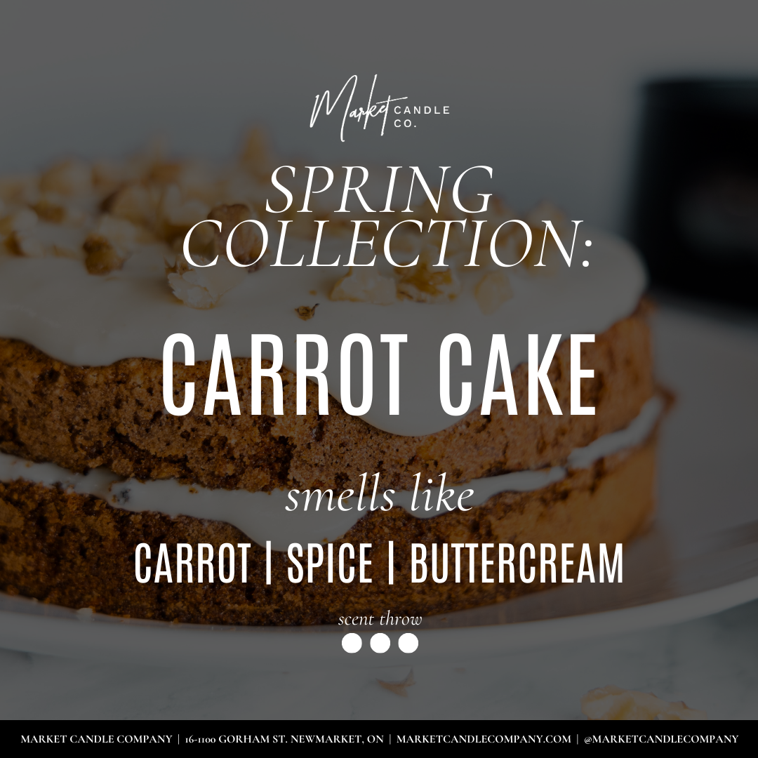 CARROT CAKE SOY CANDLE