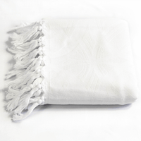 Luxe White Turkish Body Towel | Tight Weave, Soft & Durable | Absorbent & Quick-Dry