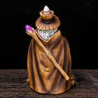 Spellbinding Cauldron: Halloween Wizard Incense Burner