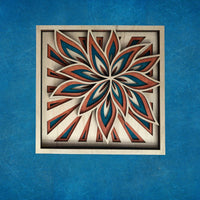 Vibrant Flower Mandala