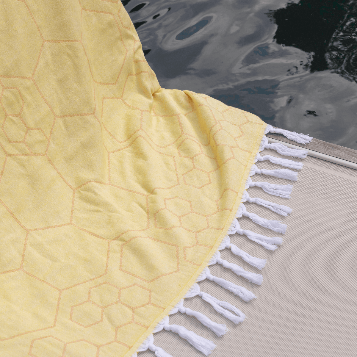 Yellow + Orange Turkish Body Towel | Vibrant & Versatile