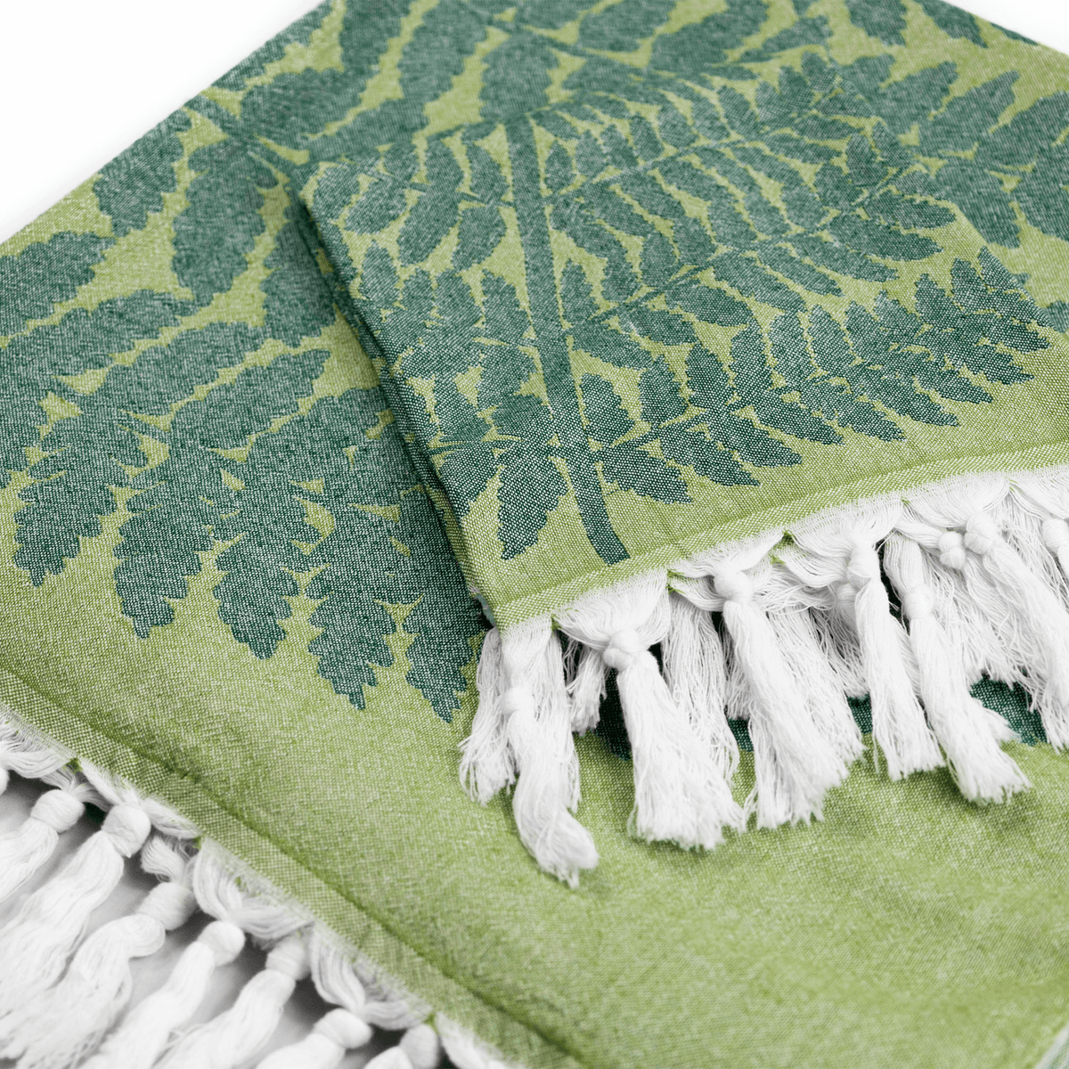 Softest Turkish Towel Single Set: Green | Quick-Dry Hand & Body