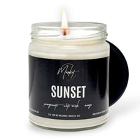 SUNSET SOY WAX CANDLE