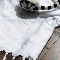 Softest Turkish Towel Single Set: White | Quick-Dry Hand & Body