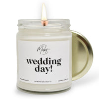 WEDDING DAY - SOY CANDLE