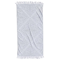 Premium Grey & White Turkish Body Towel | Soft, Durable & Fast-Dry