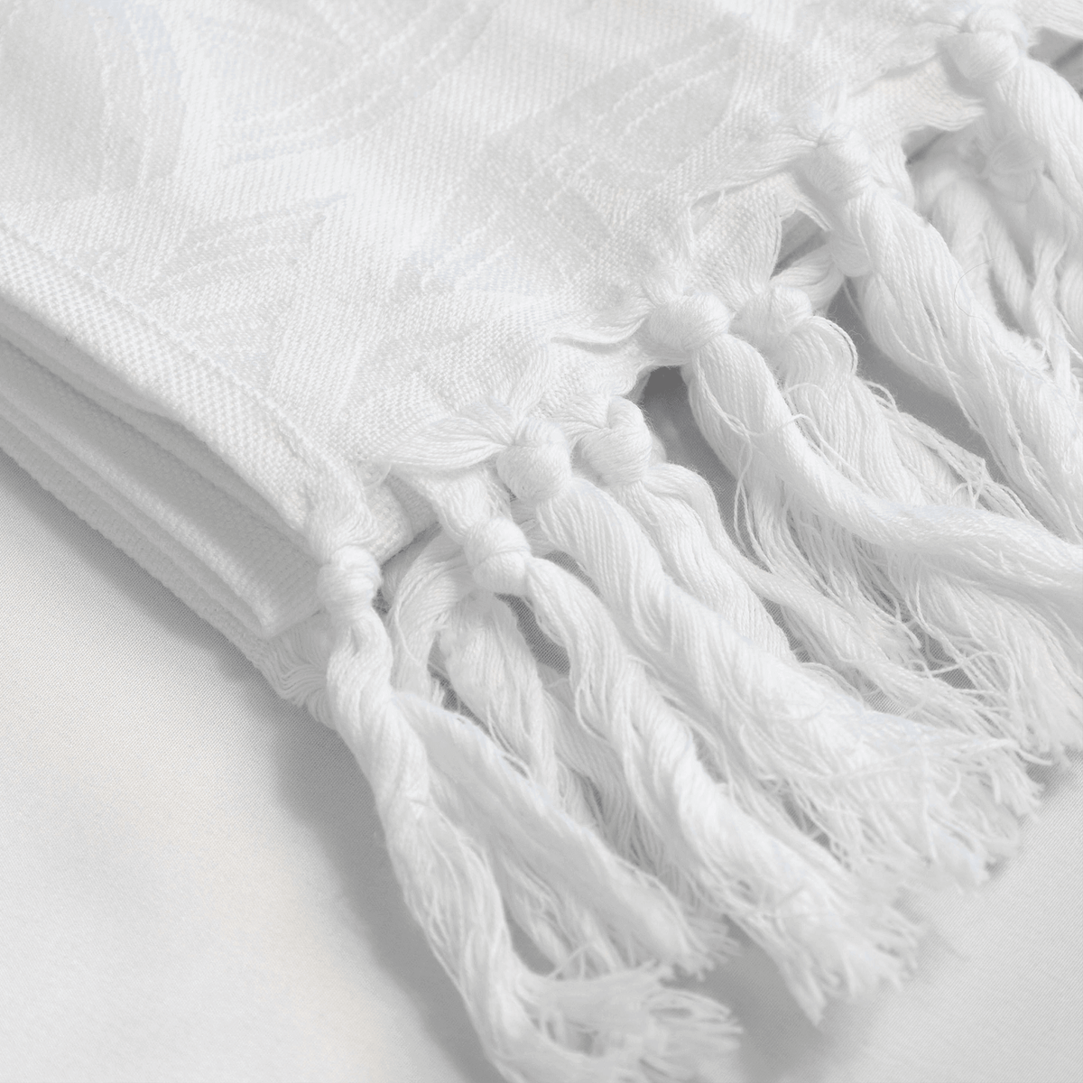 Canadian-Designed Turkish Hand Towel | White | Spa-Soft, Quick-Dry