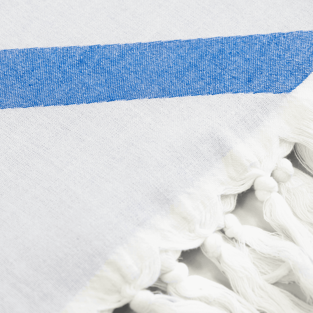 Blue & White Luxury Turkish Towel | Spa-Quality Body Towel