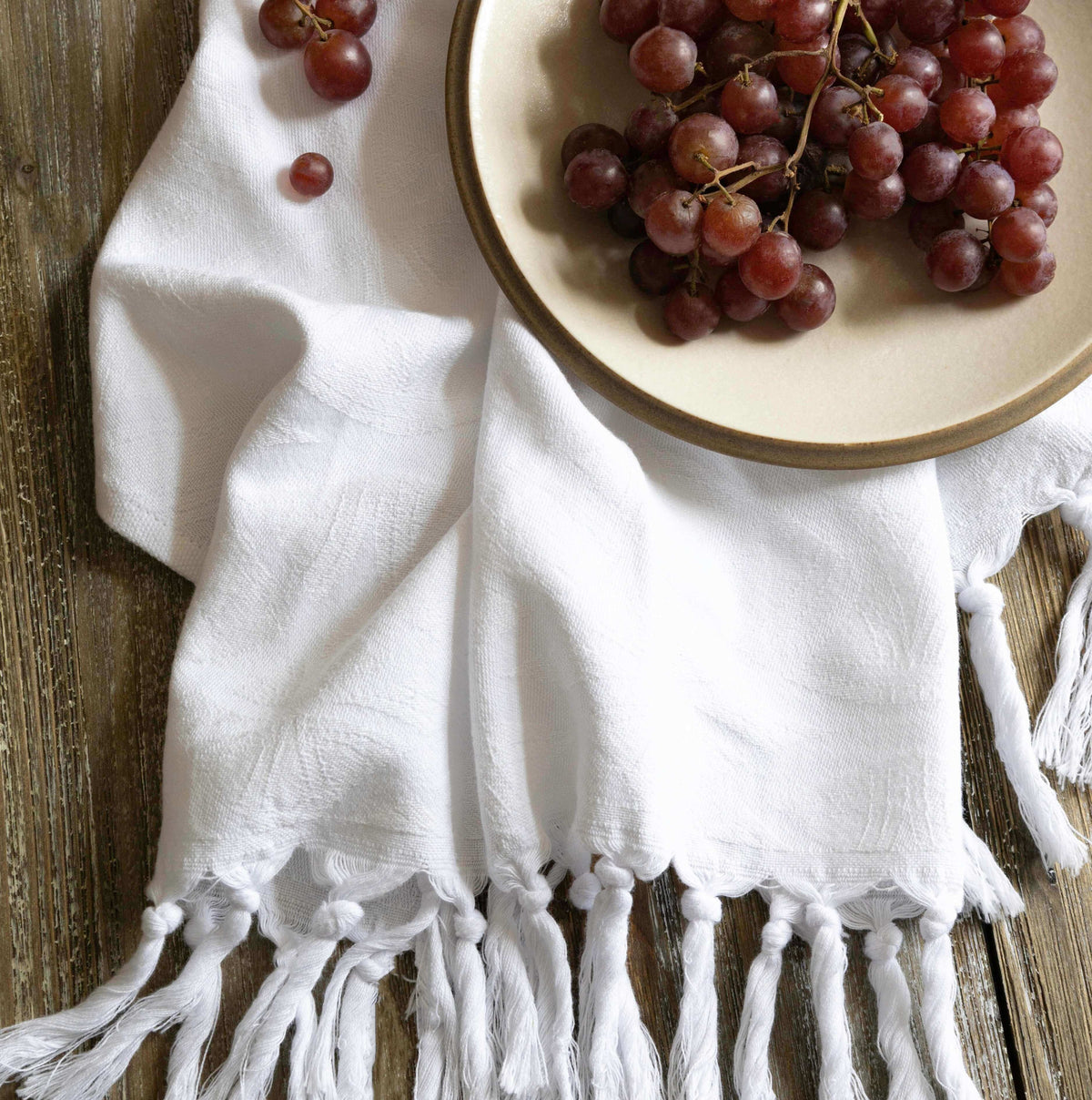 Softest Turkish Towel Single Set: White | Quick-Dry Hand & Body