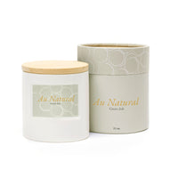 Au Natural Unscented Candle | Clean & Hypoallergenic Burn