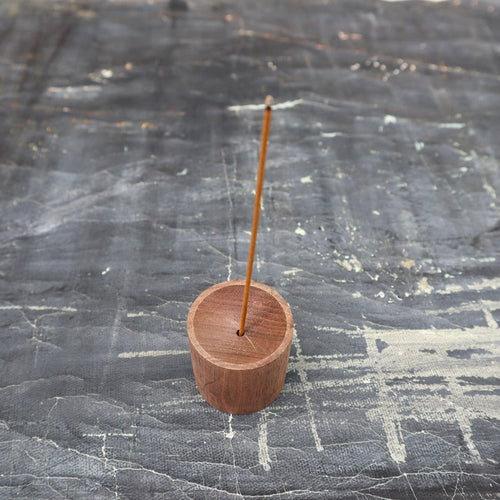 Chubby Barrel - Wooden Essential Oil Diffuser | Incense Holder-0