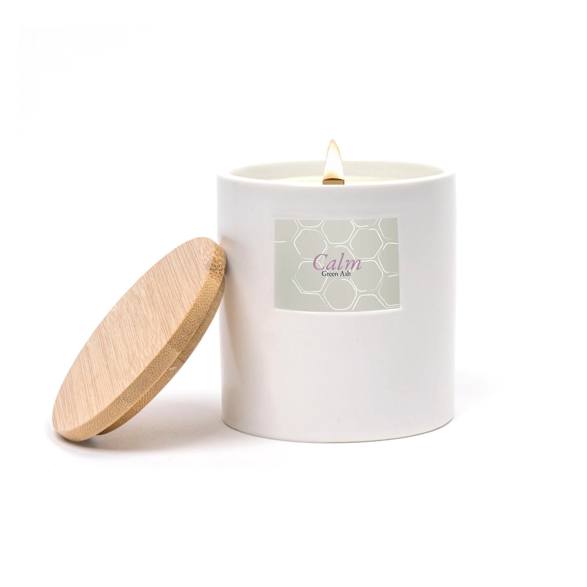 Calm Candle – Lemon & Lavender | Relaxing & Stress-Relief Aromatherapy