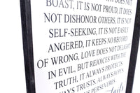 Corinthians Verse Wood Sign