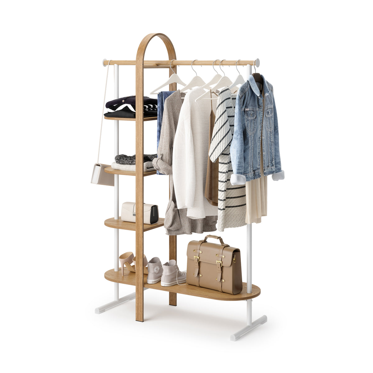 Natural Bellwood Garment Rack