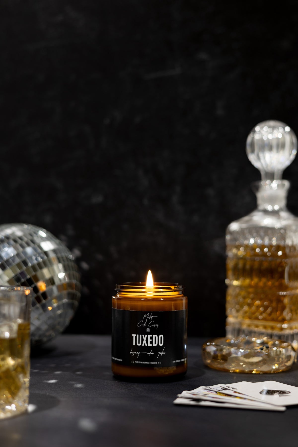 TUXEDO SOY CANDLE