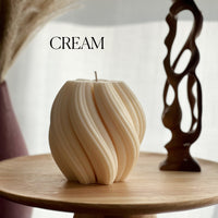 Big Swirl Candle-2