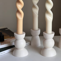 Twisted Tall Taper Candle-2