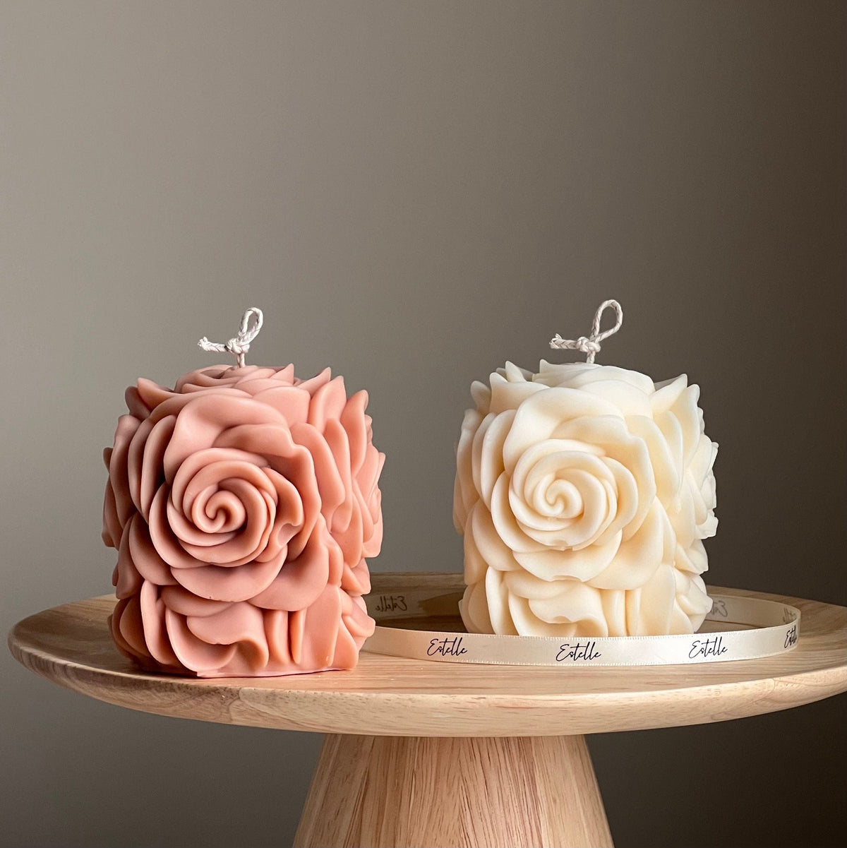 Rose Flower Candle-0