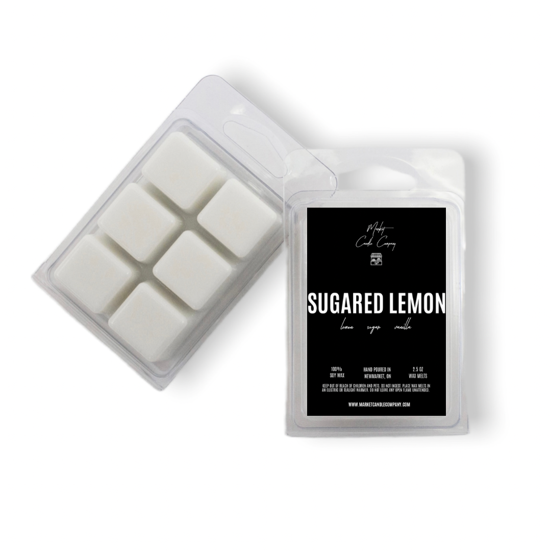 SUGARED LEMON  SOY WAX MELT