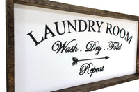 Laundry Room Wood Sign