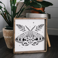 Mystical Moth Sign