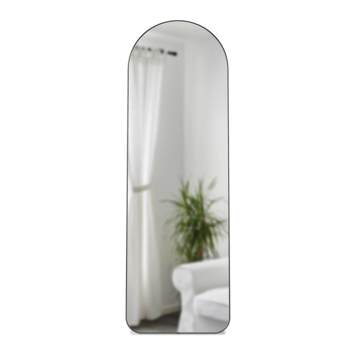 LuxeGlow Arched Leaning Mirror