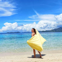 Yellow + Orange Turkish Body Towel | Vibrant & Versatile