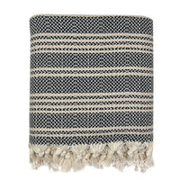 Woven Stripe Turkish Throw-0