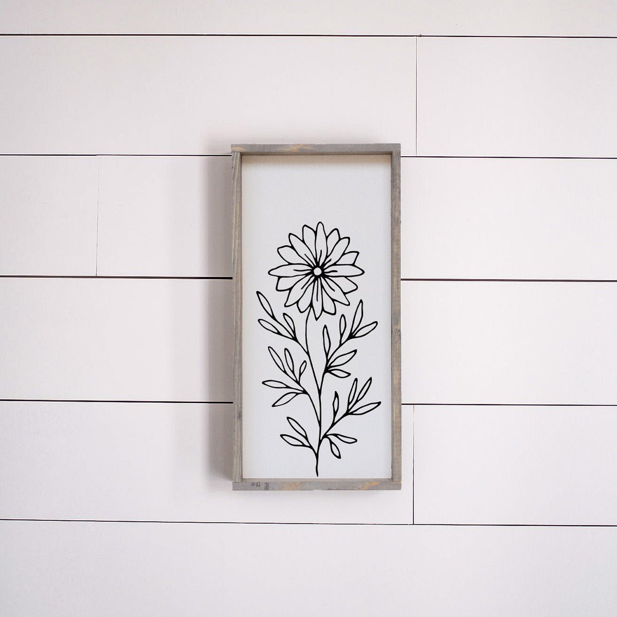 Sunflower Wood Sign