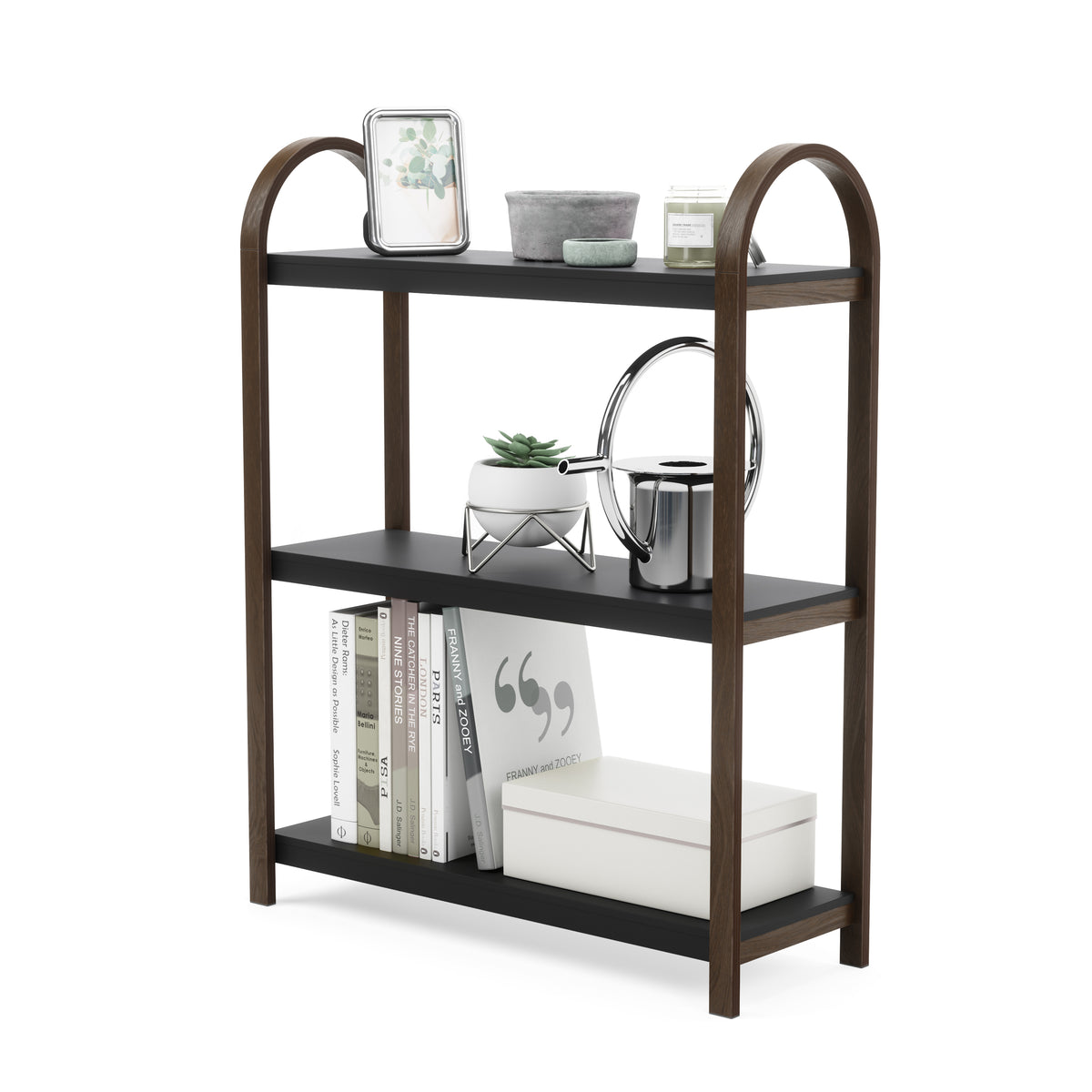 Bellwood Freestanding Shelf- Black