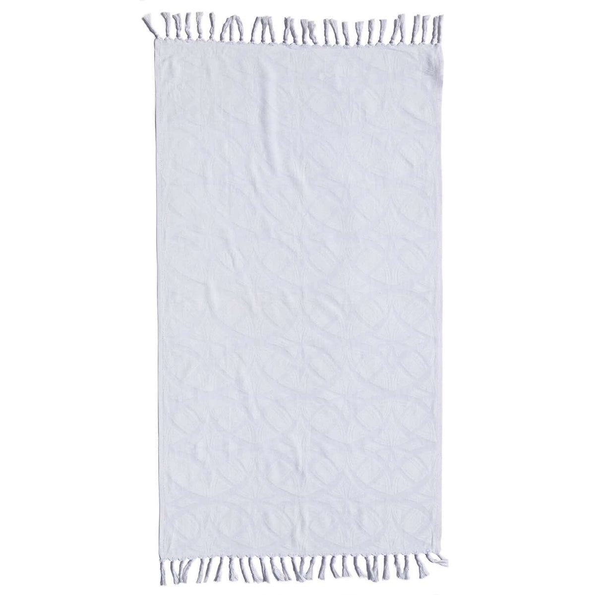 Luxe White Turkish Body Towel | Tight Weave, Soft & Durable | Absorbent & Quick-Dry