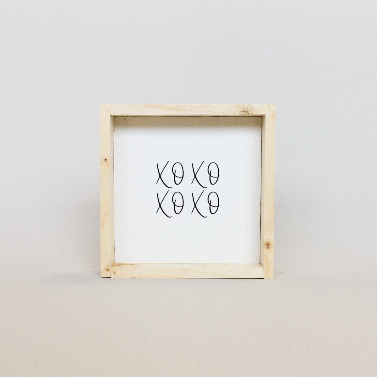 XOXO Wood Sign