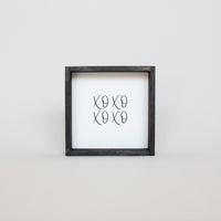 XOXO Wood Sign