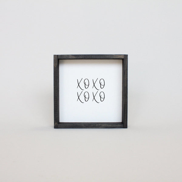 XOXO Wood Sign